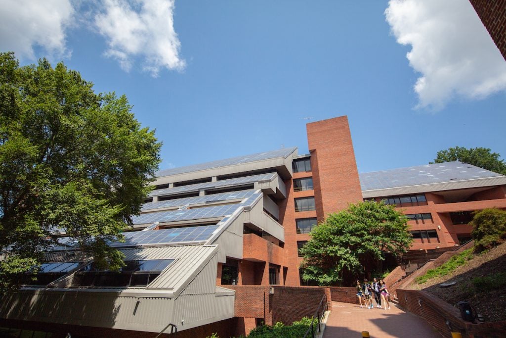 Intercultural Center building at Georgetown University